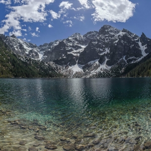 Панорама озера Морске Око