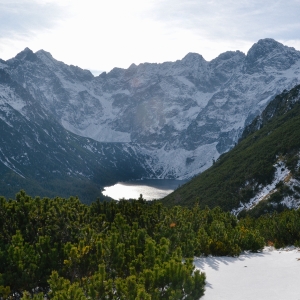 Панорама озера Морске Око