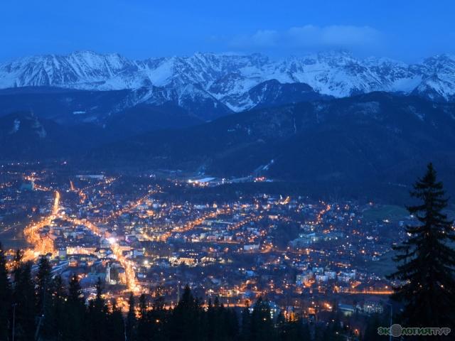 Панорама Закопане